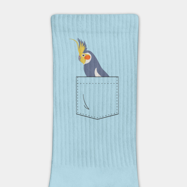 Cockatiel Parakeet Parrot In Your Front Pocket by Einstein Parrot