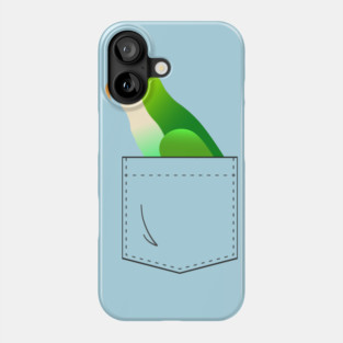 Quaker Parrot Monk Parakeet In Your Front Pocket Phone Case
