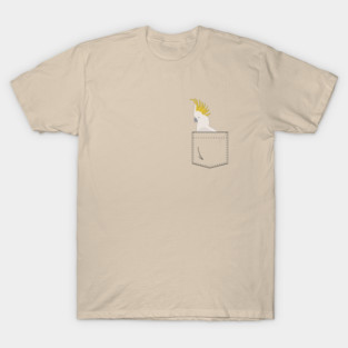 Cockatoo Parrot In Your Front Pocket T-Shirt