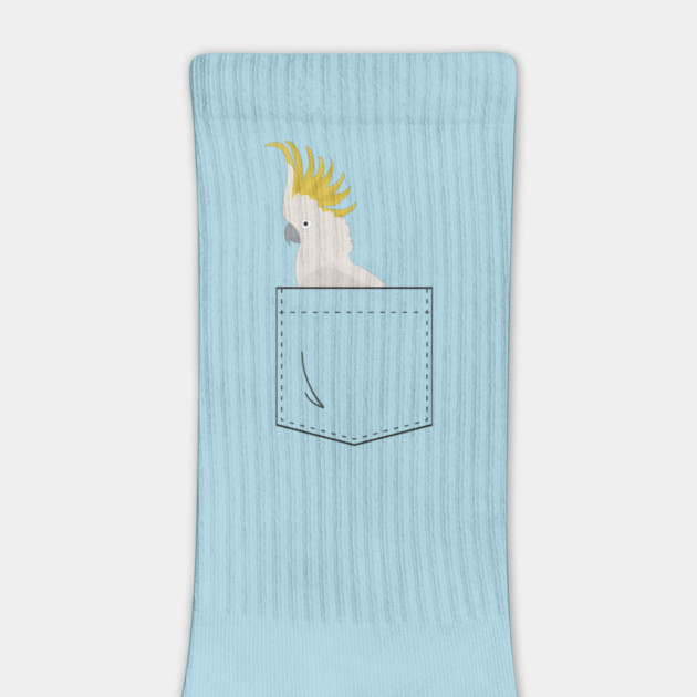 Cockatoo Parrot In Your Front Pocket by Einstein Parrot