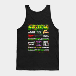 Math & Science Punk Rock Music Festival Tank Top