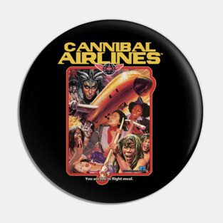 Cannibal Airlines Pin
