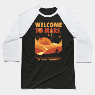 Welcome to Mars Baseball T-Shirt