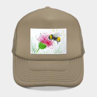 Bumble bee and Thistle Hat