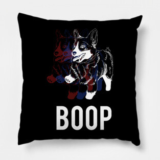 BOOP Corgi Pillow