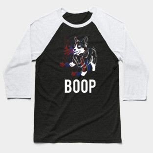 BOOP Corgi Baseball T-Shirt