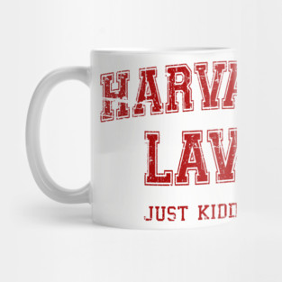 Vintage Harvard Law Jokes Mug