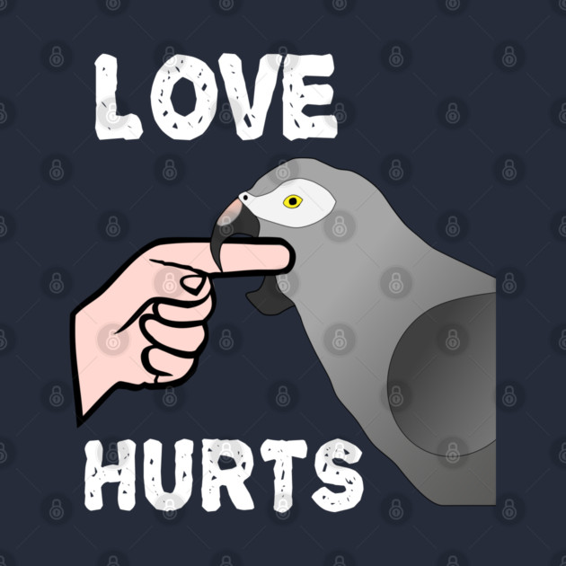 Love Hurts Timneh African Grey Parrot Biting by Einstein Parrot