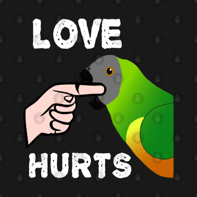 Love Hurts Senegal Parrot Biting by Einstein Parrot