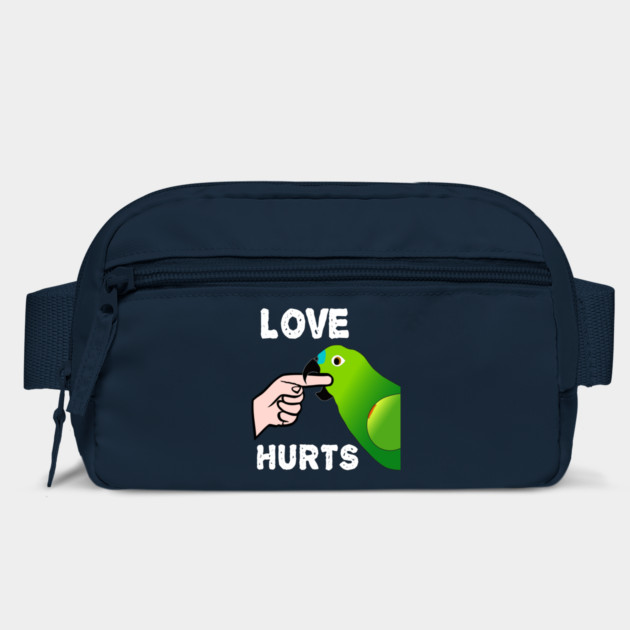 Love Hurts Blue Front Amazon Parrot Biting  (Ver.2) by Einstein Parrot