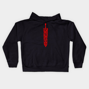 Berserk Sword Kids Hoodie