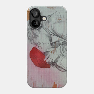 Red beret Phone Case