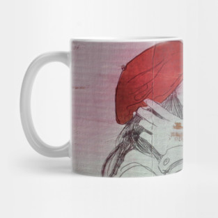Red beret Mug