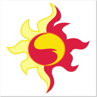 My little Pony - Sunset Shimmer Cutie Mark V2 Posters and Art