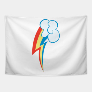 My little Pony - Rainbow Dash Cutie Mark V2 Tapestry