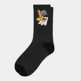 THE MOST DANGEROUS SPEED RACER Socks