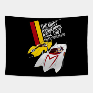 THE MOST DANGEROUS SPEED RACER Tapestry
