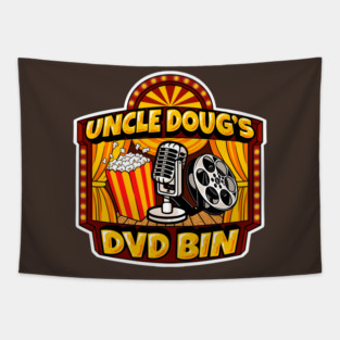 Uncle Doug's DVD Bin Tapestry