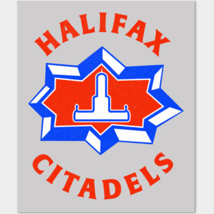 Defunct Halifax Citadels AHL Hockey 1988 Posters and Art