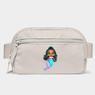 Black Mermaid, Black Girl Mermaid, African American Mermaid Bag