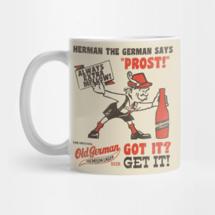 Vintage Old German Beer Got It? GET IT! Oktoberfest Mug