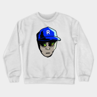 Ridiculous Beats Alien Head Crewneck Sweatshirt