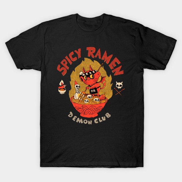 Spicy Ramen Club T-Shirt by ppmid