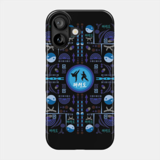 Geometric Taekwondo Pattern Phone Case