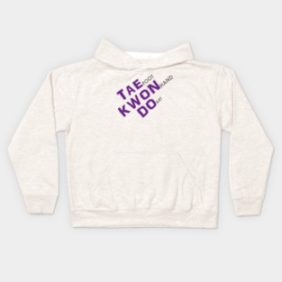 Taekwondo Meaning Kids Hoodie
