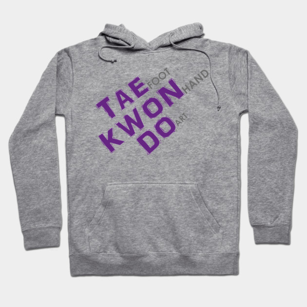 Taekwondo Meaning Hoodie by SpinningKickTKD
