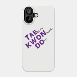 Taekwondo Meaning Phone Case