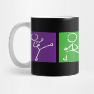 Martial Arts Symbols Mug