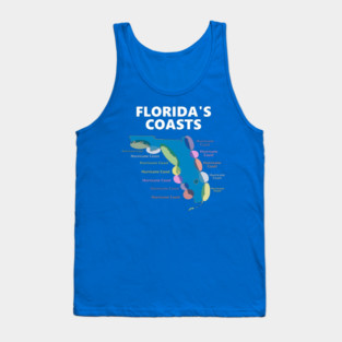 Florida's Coasts Tank Top