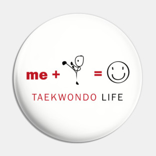Taekwondo Life Pin