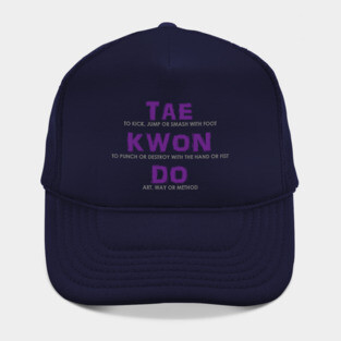 Taekwondo Full Meaning Hat