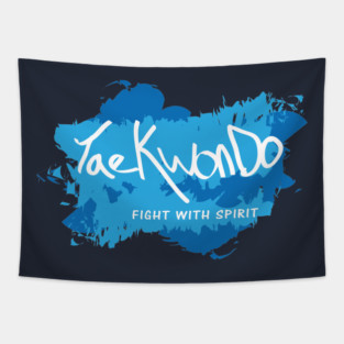 Fight with spirit Tapestry