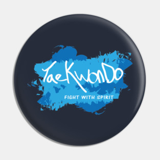 Fight with spirit Pin