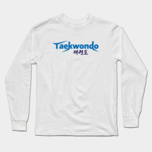 Taekwondo Logo Long Sleeve T-Shirt