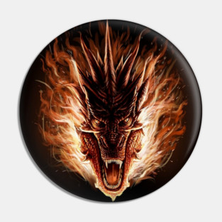 Smaug The Dragon Pin