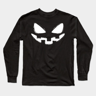 Jack O Lantern Pumpkin Long Sleeve T-Shirt