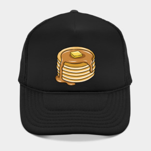 Pancake Stack With Maple Syrup Hat