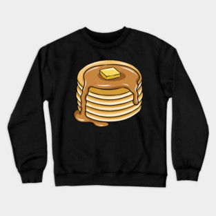 Pancake Stack With Maple Syrup Crewneck Sweatshirt