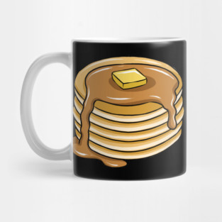 Pancake Stack With Maple Syrup Mug