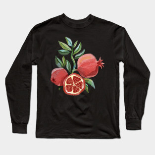 Pomegranates Long Sleeve T-Shirt