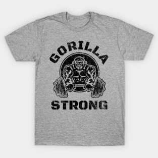GORILLA STRONG BODYBUILDING T-Shirt