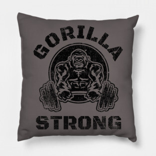 GORILLA STRONG BODYBUILDING Pillow