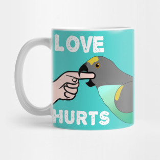 Love Hurts Meyers Parrot Mug