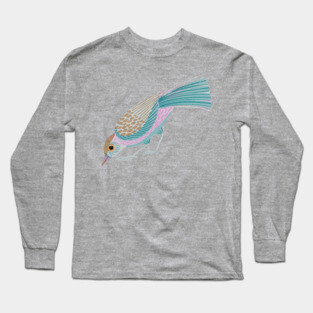 Blue Bird Long Sleeve T-Shirt