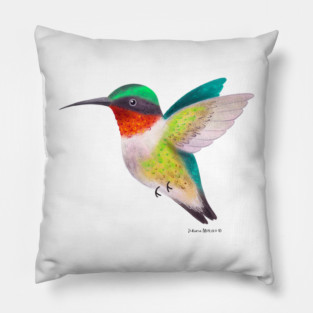 Hummingbird Pillow