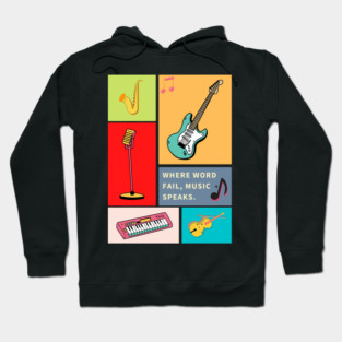 musical instrument Hoodie